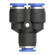 Riegler Raccord en Y « Série Bleue », pour tuyau Ø ext. 14 mm-4
