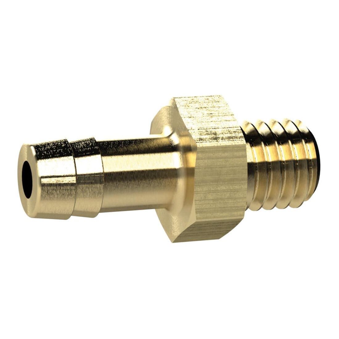 Riegler Raccord fileté, M3, pour tuyau LW 2 mm, SW 5, MS