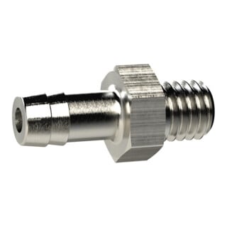 Riegler Raccord fileté, M5 ext., pour tuyau LW 3, MS nickelé