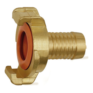 Riegler Raccord GEKA rigide pour eau potable, laiton brut, LW 10