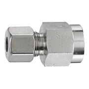 Riegler Raccord manuel, G 1/4 int., Ø ext. tube 6, ES 1.4571-1