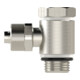 Riegler Raccord pivotant coudé, joint torique, G 3/8 a., pour tuyau 10/8