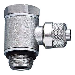 Riegler Raccord pivotant d’angle, joint torique, G 1/2 a., pour tuyau 12/10