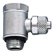 Riegler Raccord pivotant d’angle, joint torique, G 1/2 a., pour tuyau 12/10-1