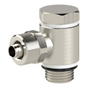 Riegler Raccord pivotant d'angle, joint torique, G 1/8 a., pour tuyau 8/6-1