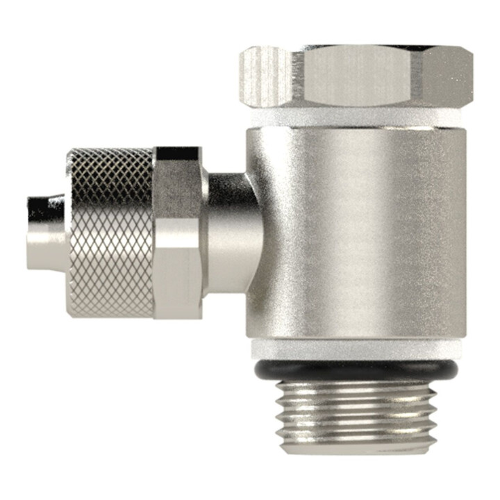 Riegler Raccord pivotant d'angle, joint torique, G 3/8 a., pour tuyau 8/6