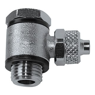 Riegler Raccord pivotant d'angle »value line« G3/8 a., MS v., Clé 10/8