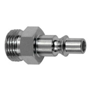 Riegler Raccord pour accouplement NW 5,5, ARO 210, acier durci/galvanisé, G 1/4 AG-1