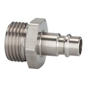 Riegler Raccord pour raccordement NW 7,2-7,8, acier inoxydable 1.4305, G 1/2 AG, max. 35-1