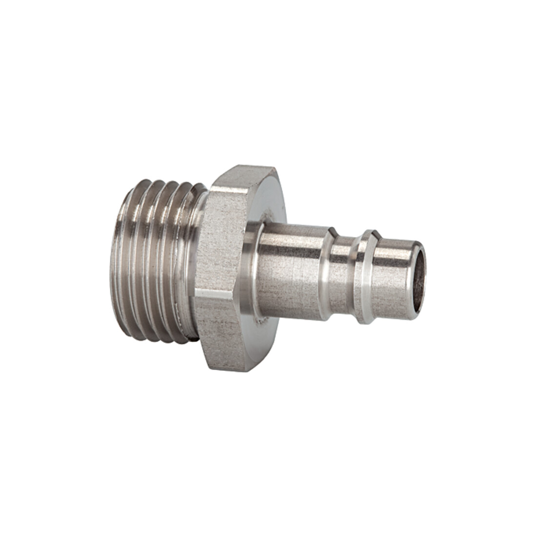 Riegler Raccord pour raccordement NW 7,2-7,8, acier inoxydable 1.4305, G 1/2 AG, max. 35