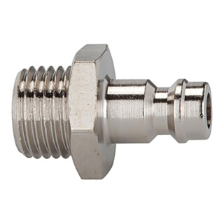 Riegler Raccord pour raccords NW 5, laiton nickelé, G 3/8 AG