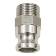 Riegler Raccord rapide mâle Kamlok, type F, alu, R 1 1/2-1