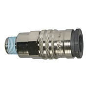 Riegler Raccord rapide NW 10, débit élevé, R 3/8 AG-1