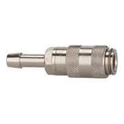Riegler Raccord rapide NW 2,7, laiton nickelé, embout LW 4-1