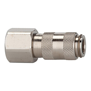 Riegler Raccord rapide NW 2,7, laiton nickelé, G 1/8 IG