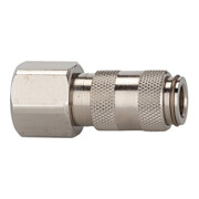 Riegler Raccord rapide NW 2,7, laiton nickelé, G 1/8 IG-1