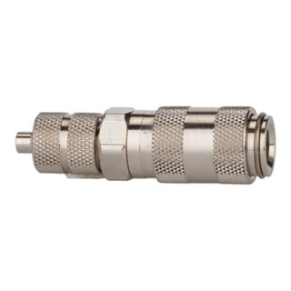 Riegler Raccord rapide NW 2,7, MS nickelé, raccord tuyau 6x4