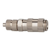 Riegler Raccord rapide NW 2,7, MS nickelé, raccord tuyau 6x4-1