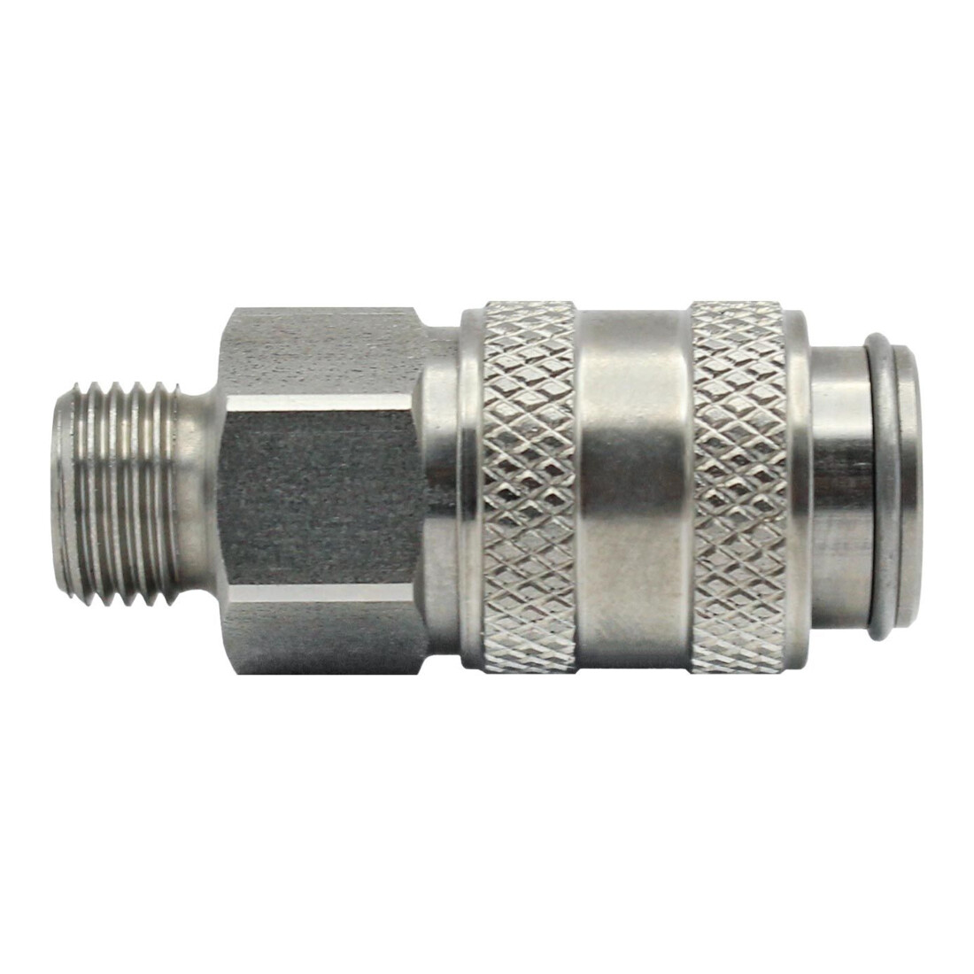 Riegler Raccord rapide NW 5, acier inoxydable 1.4305, G 1/8 AG