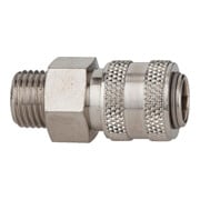 Riegler Raccord rapide NW 5 »connect line«, MS chromé, G 3/8 Mâle-1