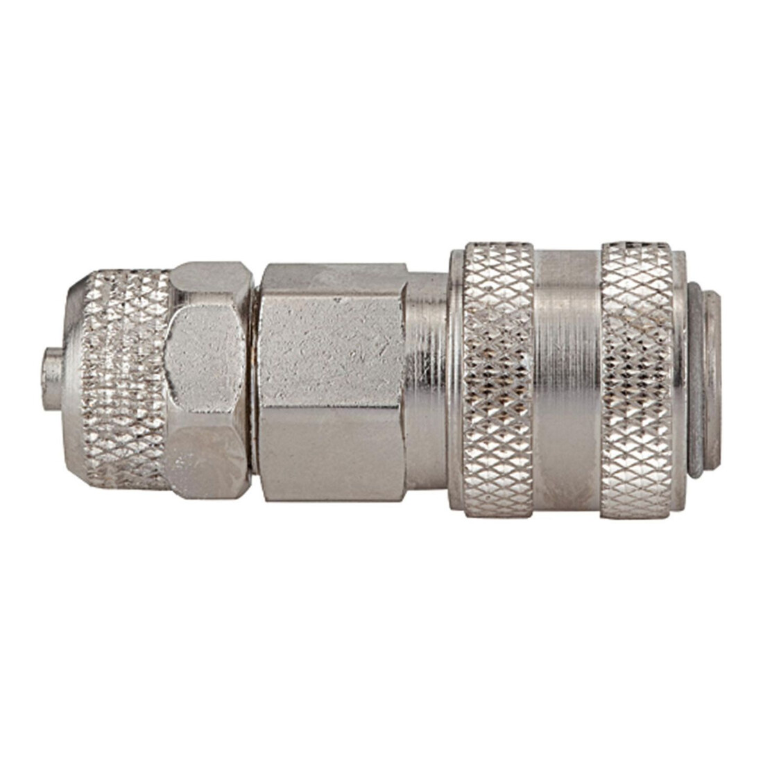 Riegler Raccord rapide NW 5 « connect line », MS nickelé, clé 8x6