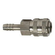 Riegler Raccord rapide NW 5 »connect line«, MS nickelé, embout LW 4-1