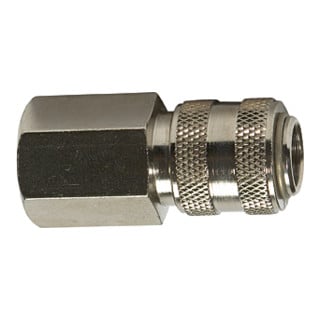 Riegler Raccord rapide NW 5 »connect line«, MS nickelé, G 1/4 FI
