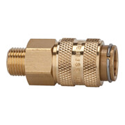 Riegler Raccord rapide NW 5, fermeture des deux côtés, G 1/4 AG-1