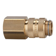 Riegler Raccord rapide NW 5, laiton brut, G 1/8 IG-1