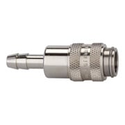 Riegler Raccord rapide NW 5, laiton nickelé, embout LW 4-1