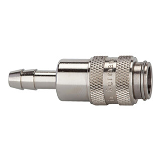 Riegler Raccord rapide NW 5, laiton nickelé, embout LW 8