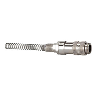 Riegler Raccord rapide NW 5, MS nickelé, pivotant, tuyau 6x4