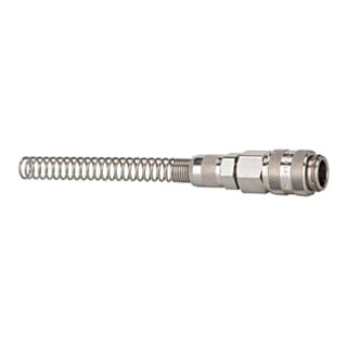 Riegler Raccord rapide NW 5, MS nickelé, rigide, tuyau 6x4