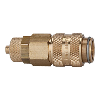 Riegler Raccord rapide NW 5, MS poli, raccord tuyau 6x4
