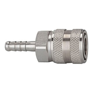Riegler Raccord rapide NW 7,2, Acier inoxydable 1.4305, Embout LW 6