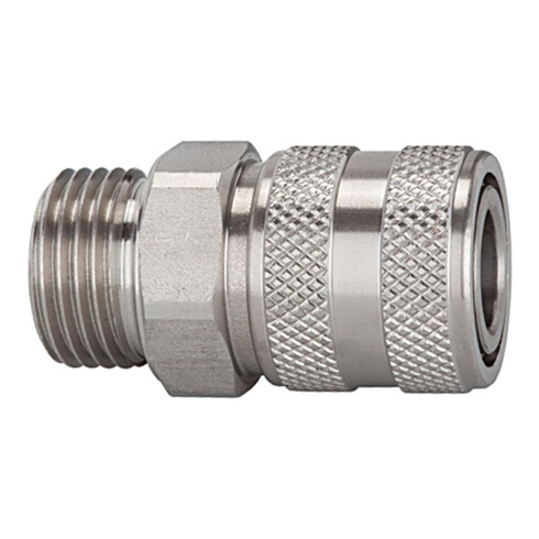 Riegler Raccord rapide NW 7,2, acier inoxydable 1.4305, G 1/4 mâle