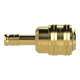 Riegler Raccord rapide NW 7,2 « connect line », MS bleu, embout LW 8