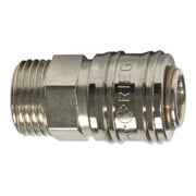 Riegler Raccord rapide NW 7,2 « connect line », MS nickelé, G 1/2 M-1