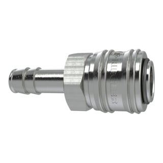 Riegler Raccord rapide NW 7,2, laiton nickelé, embout LW 13