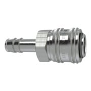 Riegler Raccord rapide NW 7,2, laiton nickelé, embout LW 9-1