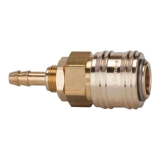 Riegler Raccord rapide NW 7,2, MS brillant, embout LW 10, G 1/4