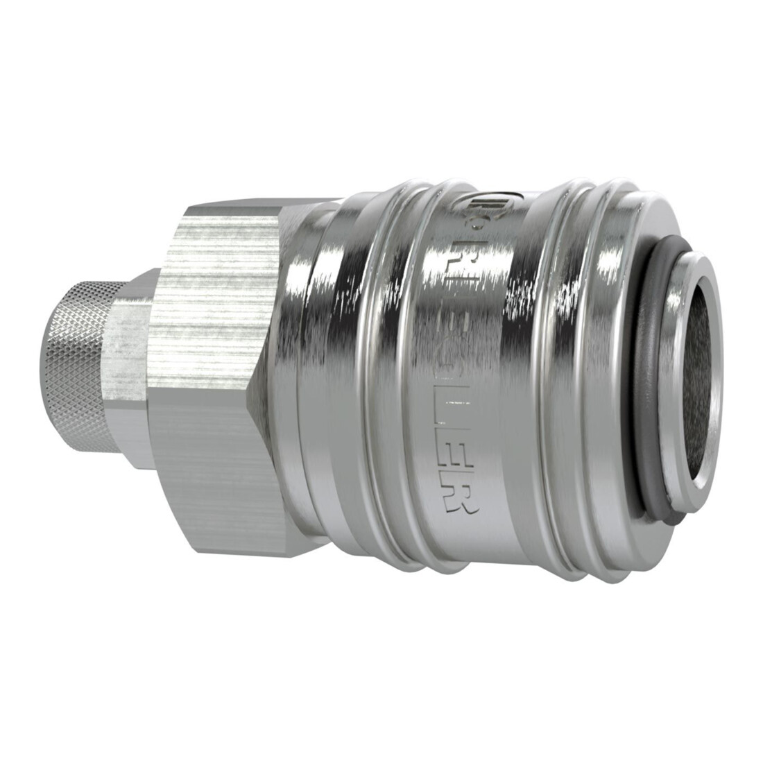 Riegler Raccord rapide NW 7,2 MS laiton nickelé, raccord tuyau 12x9