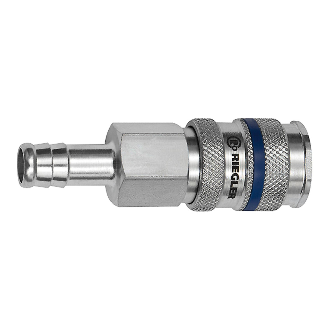 Riegler Raccord rapide NW 7,8, acier, embout LW 10