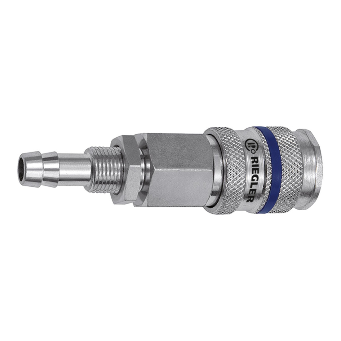 Riegler Raccord rapide NW 7,8, acier, embout LW 6, M12x1