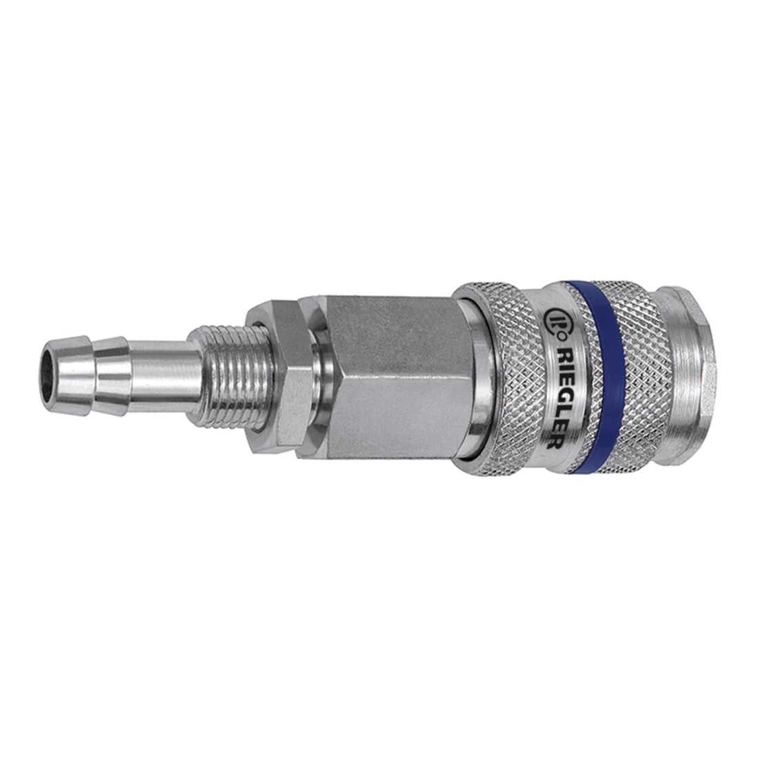 Riegler Raccord rapide NW 7,8, acier, embout LW 8, M12x1