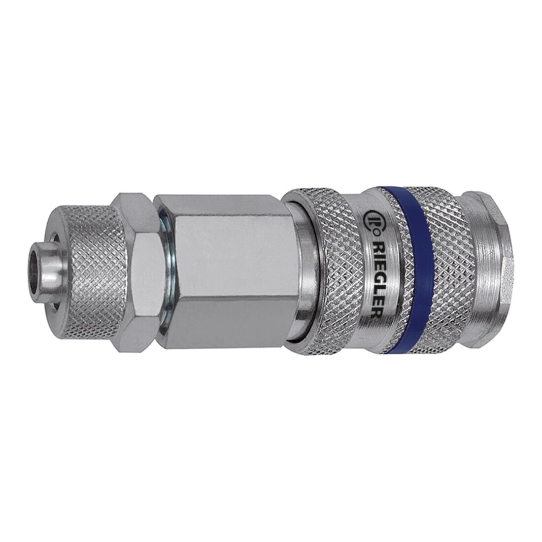 Riegler Raccord rapide NW 7,8, acier, raccord de tuyau 8x6