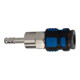 Riegler Raccord rapide NW 7,8, débit élevé, embout LW 9