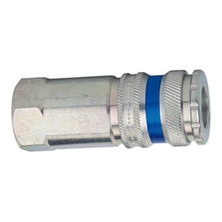 Riegler Raccord rapide NW10 acier/laiton zingué, robuste pour G 3/8 F