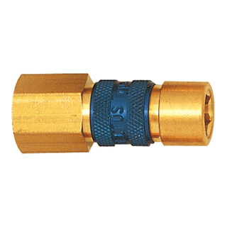 Riegler Raccord rapide unique NW 5, G 1/8 F, brun