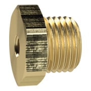 Riegler Raccord réducteur court, M14x1,5 ext., M10x1,0 int., SW 17, laiton-1